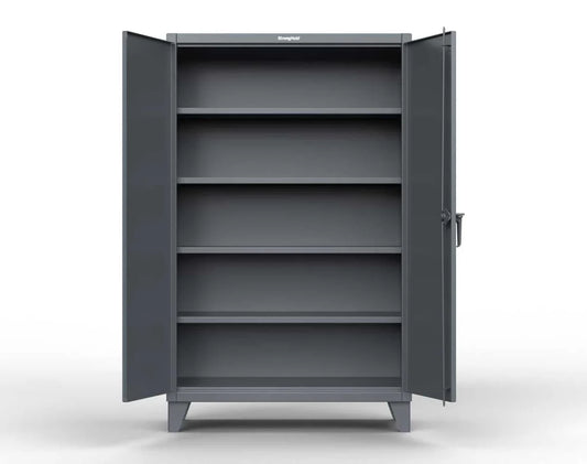 StrongHold Extreme Duty 12 GA Cabinet with 3 Extra Deep Shelves - 36 In. W x 36 In. D x 66 In. H 35-363